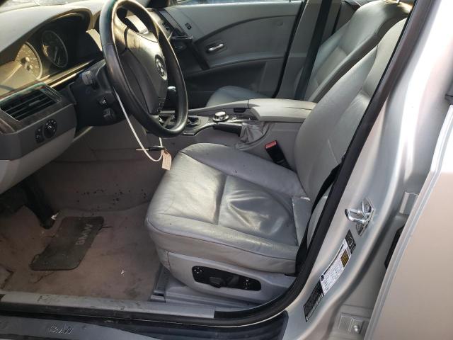 Photo 7 from auction – 2005 BMW 525 I with VIN WBANA53575CR73578