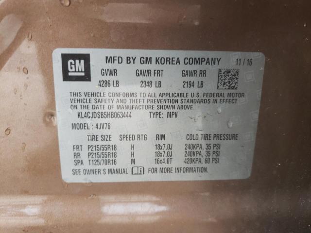 Photo 14 from auction – 2017 BUICK ENCORE PRE with VIN KL4CJDSB5HB063444