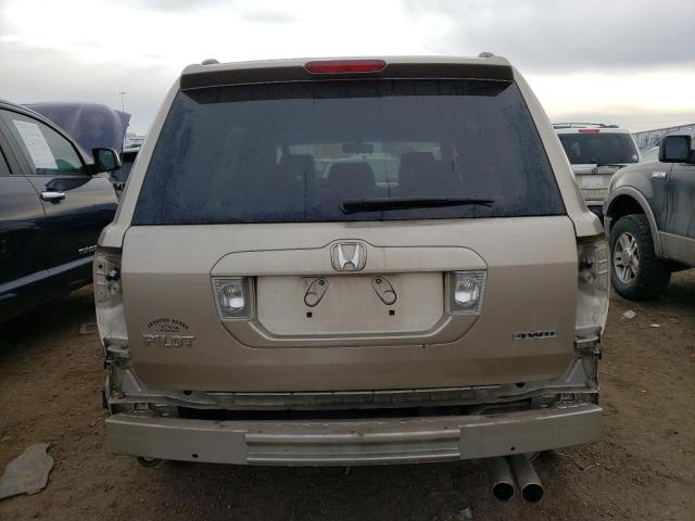 Photo 6 from auction – 2006 HONDA PILOT EX with VIN 2HKYF18646H544528
