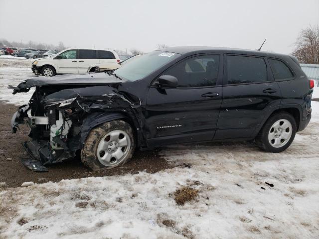 JEEP CHEROKEE S 2018 with VIN 1C4PJLAB7JD545247 - Photo from auction