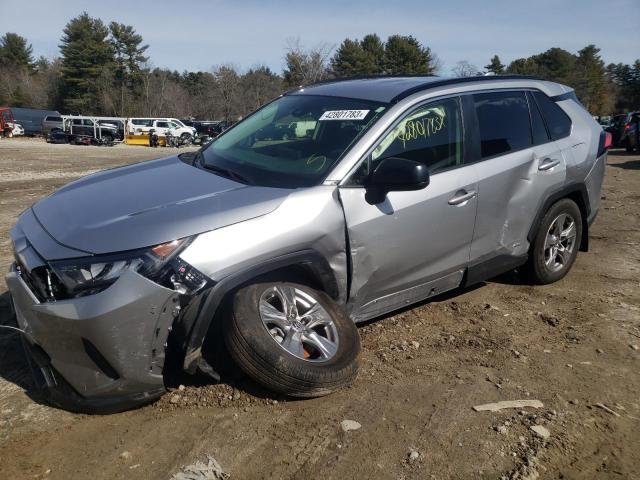 TOYOTA RAV4 LE 2022 with VIN JTMLWRFV0ND157837 - Photo from auction