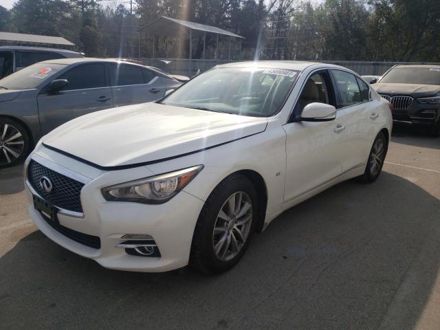 INFINITI Q50 BASE 2014 with VIN JN1BV7AR3EM688496 - Photo from auction
