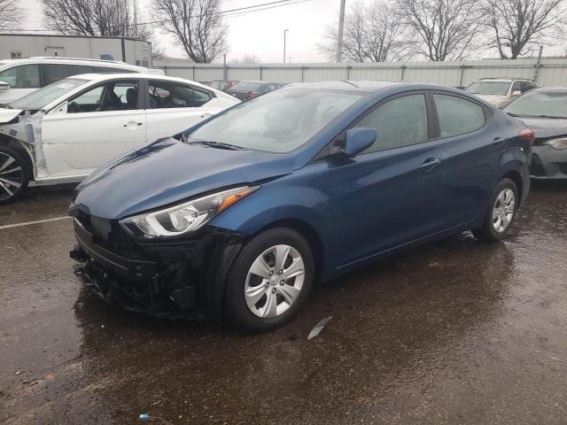 HYUNDAI ELANTRA 2016 with VIN KMHDH4AE9GU637172 - Photo from auction