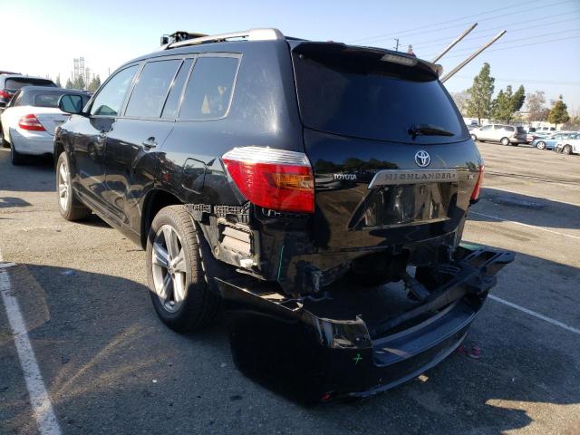 Photo 2 from auction – 2008 TOYOTA HIGHLANDER with VIN JTEDS43A582001955