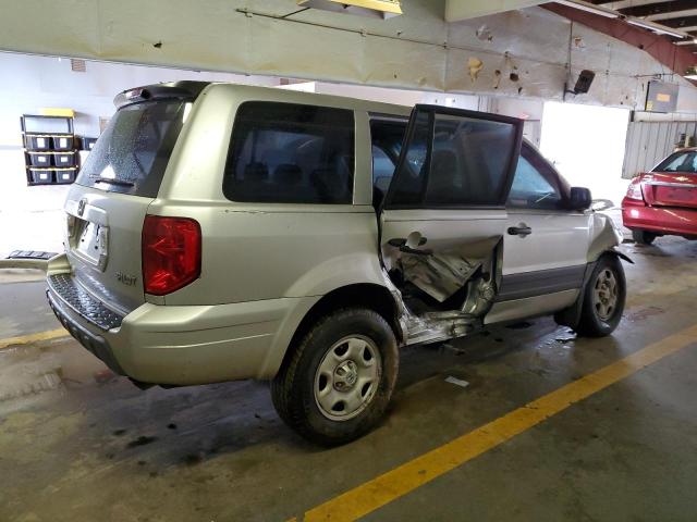Photo 3 from auction – 2005 HONDA PILOT LX with VIN 2HKYF18105H550880