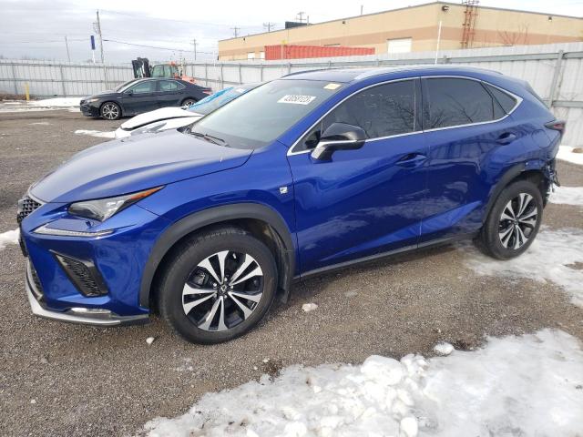 LEXUS NX 300 BAS 2018 with VIN JTJBARBZ6J2178391 - Photo from auction