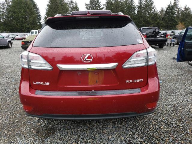 Photo 6 from auction – 2010 LEXUS RX 350 with VIN JTJZK1BA2A2409651