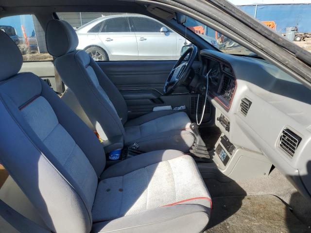 Photo 7 from auction – 1986 MERCURY TOPAZ GS with VIN 1MEBP72S8GK628350