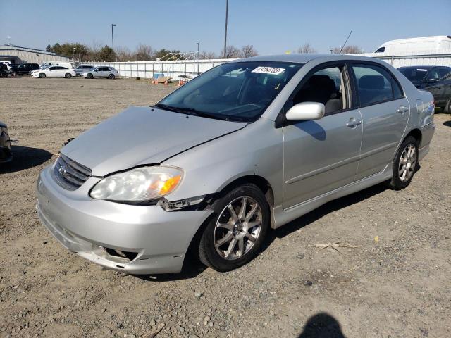 TOYOTA COROLLA CE 2003 with VIN 1NXBR32E13Z121489 - Photo from auction