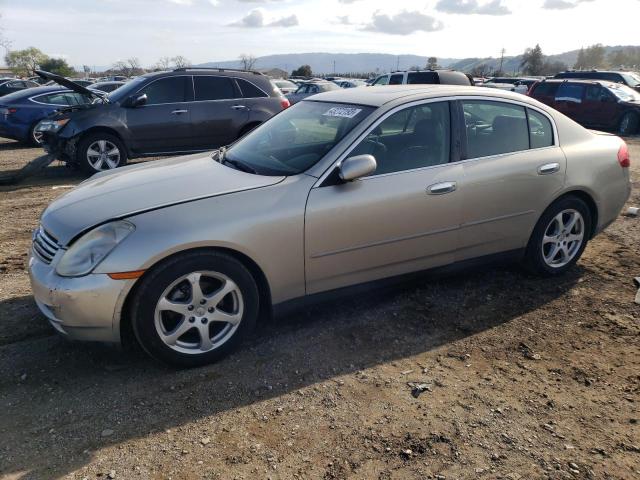 INFINITI G35 2003 with VIN JNKCV51E53M324949 - Photo from auction