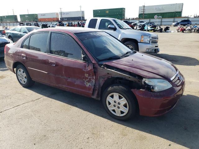 Photo 4 from auction – 2003 HONDA CIVIC LX with VIN 2HGES16503H546548