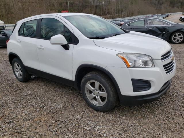 Photo 4 from auction – 2016 CHEVROLET TRAX LS with VIN KL7CJNSB9GB559497