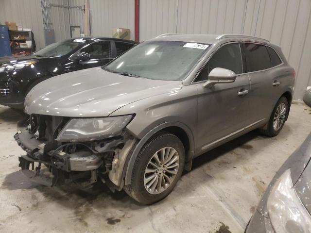 LINCOLN MKX SELECT 2017 with VIN 2LMPJ8KR4HBL47153 - Photo from auction
