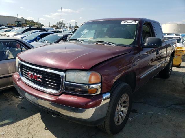 GMC NEW SIERRA 2001 with VIN 2GTEK19V411323574 - Photo from auction