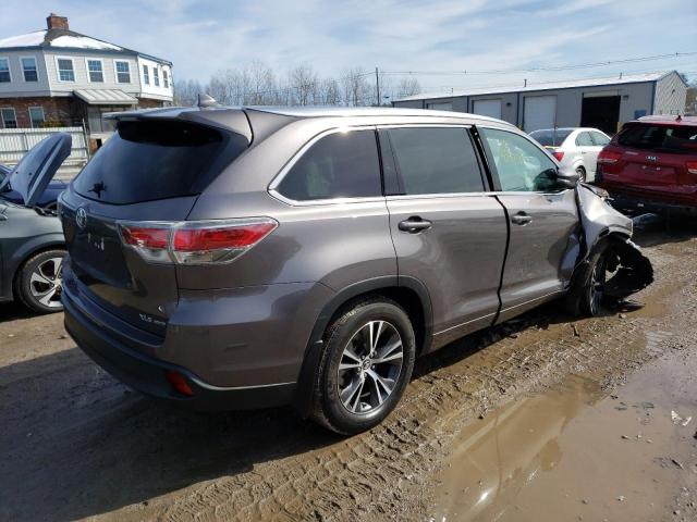 Photo 3 from auction – 2016 TOYOTA HIGHLANDER with VIN 5TDJKRFH5GS232648