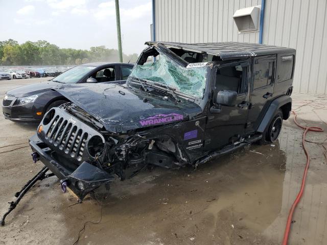 JEEP WRANGLER U 2012 with VIN 1C4BJWDG1CL201148 - Photo from auction