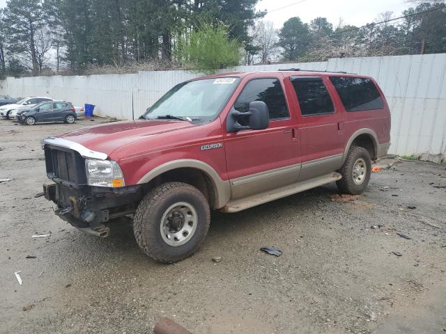 FORD EXCURSION 2002 with VIN 1FMNU43S62ED08922 - Photo from auction