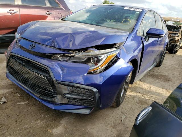 TOYOTA COROLLA SE 2022 with VIN 5YFS4MCE1NP113285 - Photo from auction