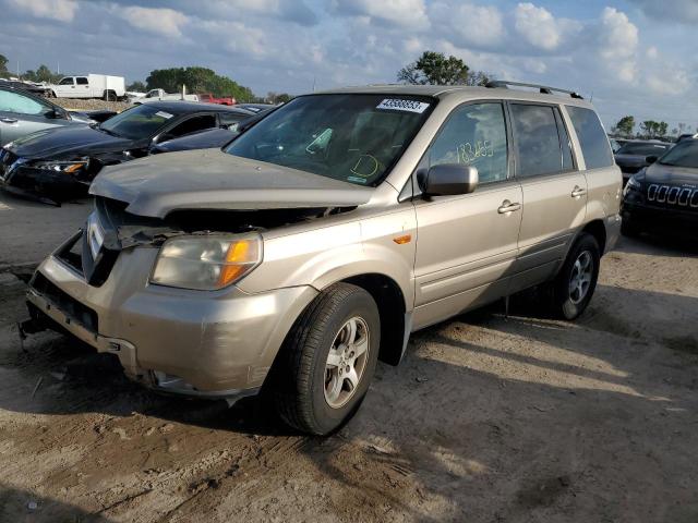 HONDA PILOT EXL 2007 with VIN 5FNYF28657B029804 - Photo from auction