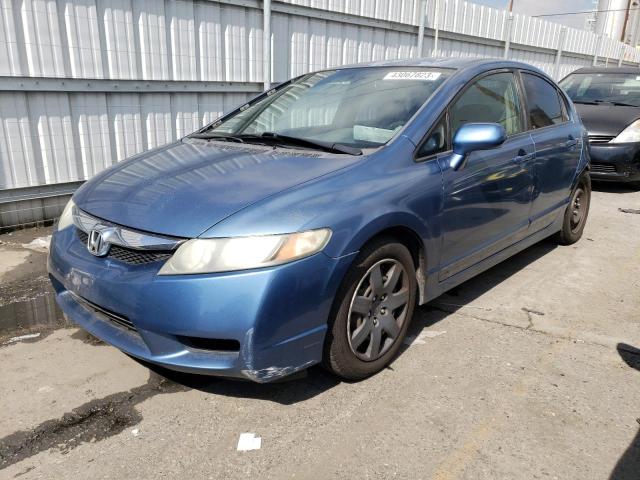 HONDA CIVIC LX 2011 with VIN 2HGFA1F55BH541416 - Photo from auction