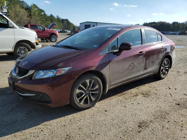 HONDA CIVIC EX 2013 with VIN 19XFB2F88DE077094 - Photo from auction