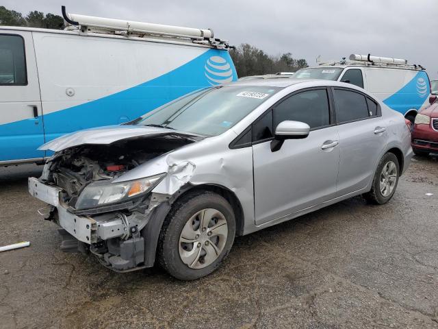 HONDA CIVIC LX 2015 with VIN 19XFB2F58FE057808 - Photo from auction