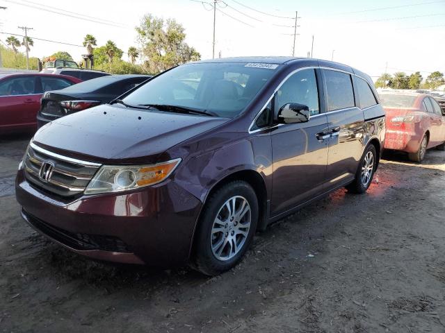 HONDA ODYSSEY EX 2011 with VIN 5FNRL5H69BB058276 - Photo from auction
