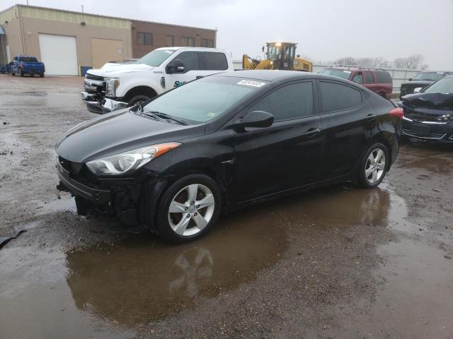 HYUNDAI ELANTRA GL 2012 with VIN KMHDH4AE2CU398946 - Photo from auction