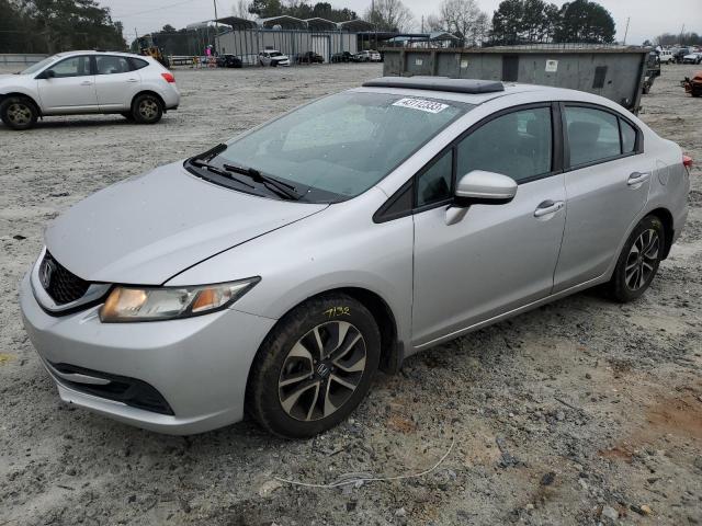 HONDA CIVIC EX 2014 with VIN 19XFB2F82EE051639 - Photo from auction