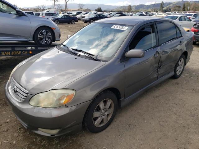 TOYOTA COROLLA CE 2003 with VIN 1NXBR32E23Z108489 - Photo from auction