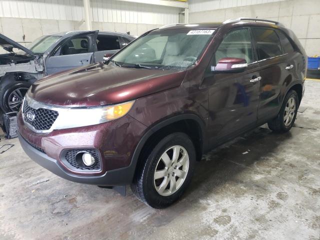 KIA SORENTO BA 2011 with VIN 5XYKT4A12BG173627 - Photo from auction