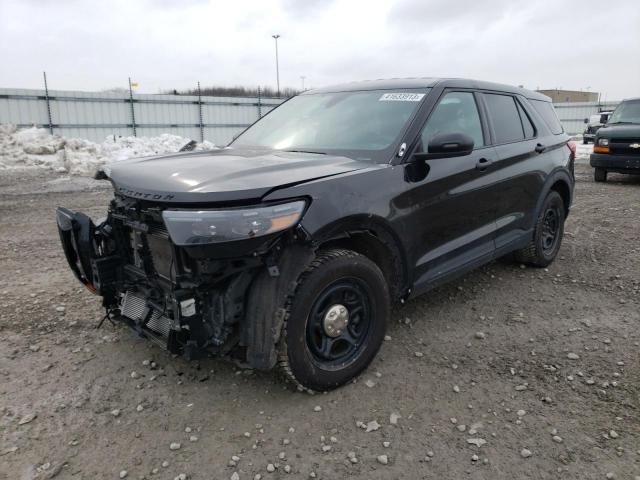 FORD EXPLORER P 2021 with VIN 1FM5K8AC0MNA14640 - Photo from auction