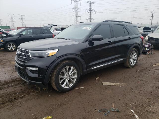 FORD EXPLORER X 2020 with VIN 1FMSK8DH6LGC87319 - Photo from auction