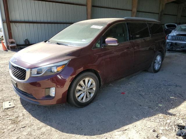 Photo 1 from auction – 2016 KIA SEDONA EX with VIN KNDMC5C11G6108161