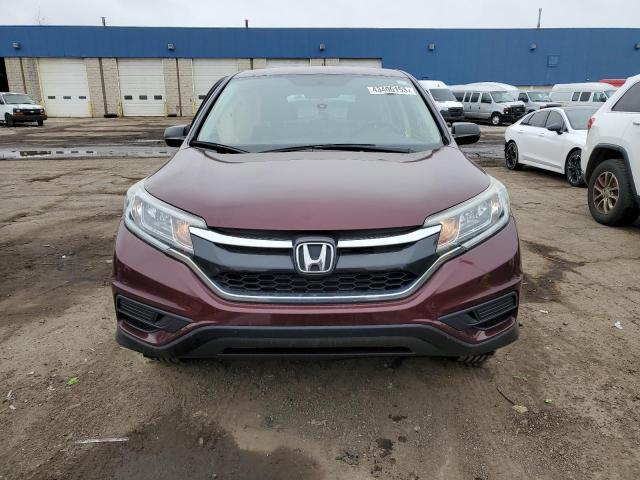 Photo 5 from auction – 2015 HONDA CR-V LX with VIN 5J6RM4H39FL074312