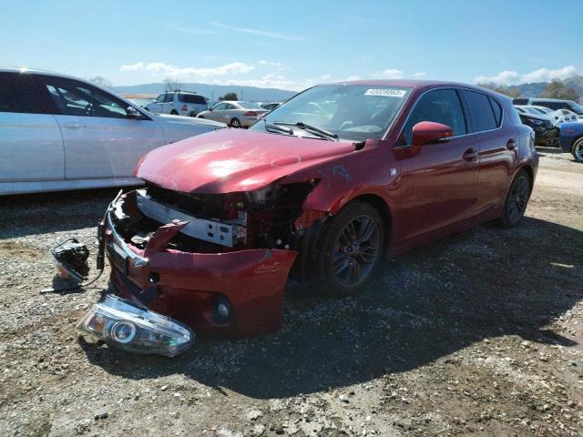 LEXUS CT 200 2013 with VIN JTHKD5BH8D2136396 - Photo from auction