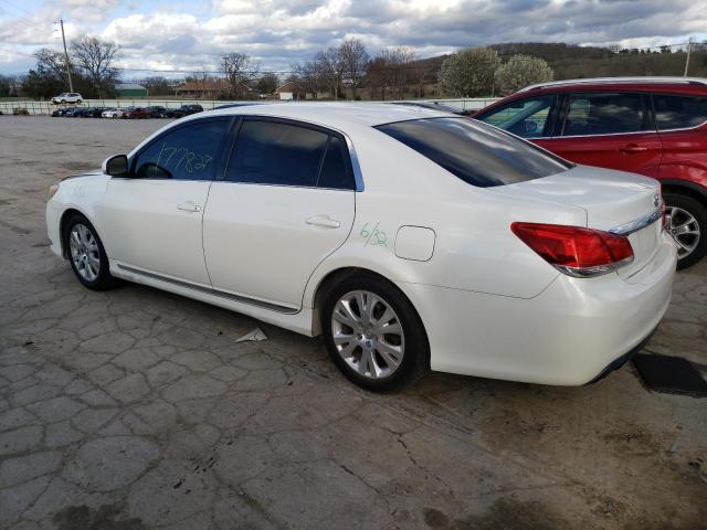 Photo 2 from auction – 2011 TOYOTA AVALON BAS with VIN 4T1BK3DB4BU397767