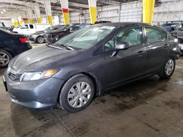 HONDA CIVIC LX 2012 with VIN 2HGFB2F59CH561267 - Photo from auction