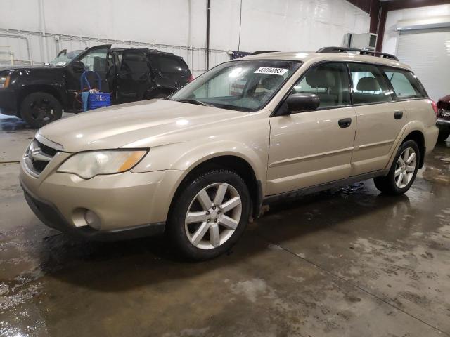 SUBARU OUTBACK 2. 2008 with VIN 4S4BP61C087366636 - Photo from auction