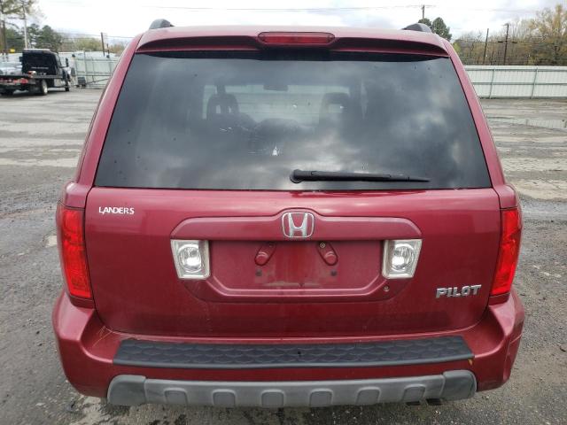 Photo 6 from auction – 2003 HONDA PILOT EXL with VIN 2HKYF18523H556356