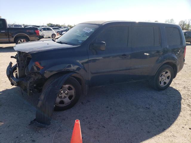 HONDA PILOT LX 2012 with VIN 5FNYF3H23CB039020 - Photo from auction