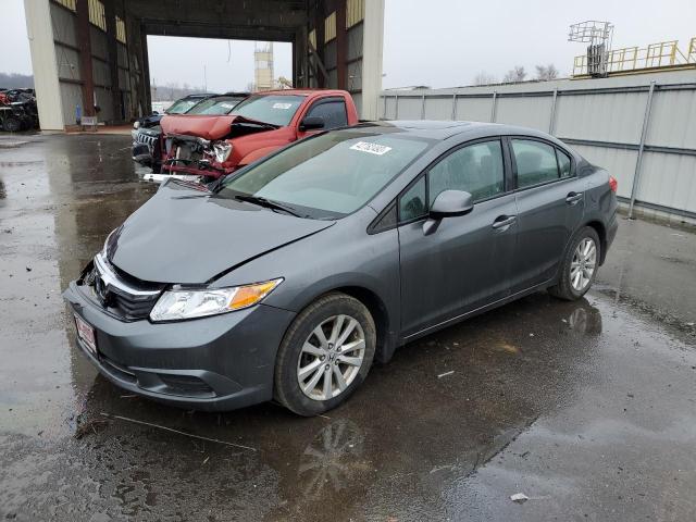 HONDA CIVIC EXL 2012 with VIN 19XFB2F97CE361100 - Photo from auction