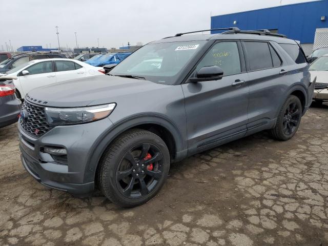 FORD EXPLORER S 2021 with VIN 1FM5K8GC2MGB91069 - Photo from auction