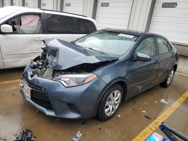 TOYOTA COROLLA L 2014 with VIN 5YFBURHE0EP052162 - Photo from auction