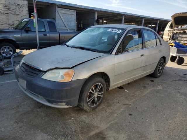 HONDA CIVIC LX 2002 with VIN 2HGES16552H576756 - Photo from auction