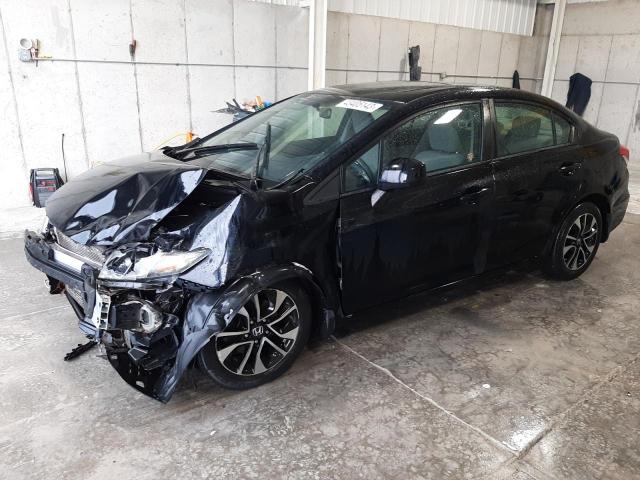 HONDA CIVIC EX 2013 with VIN 19XFB2F87DE017646 - Photo from auction