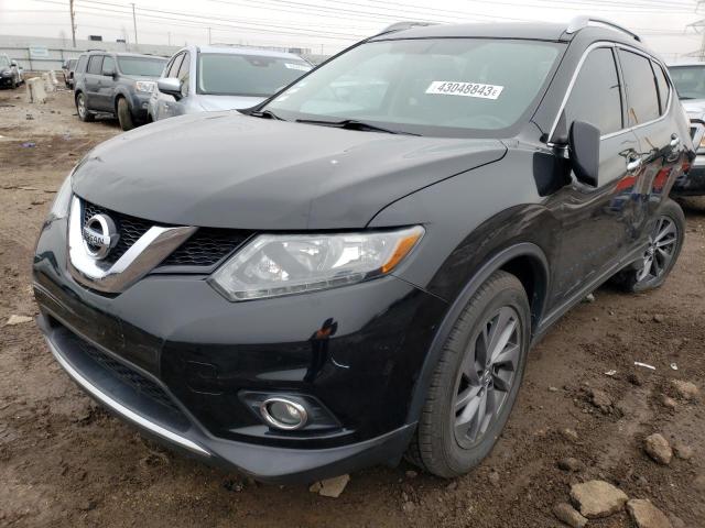 NISSAN ROGUE S 2016 with VIN 5N1AT2MV2GC762926 - Photo from auction