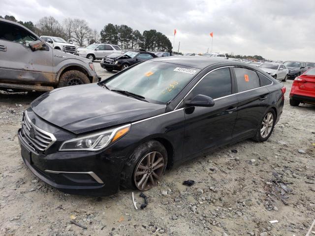 HYUNDAI SONATA SE 2016 with VIN 5NPE24AF9GH355238 - Photo from auction