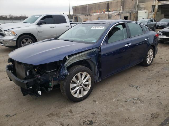 KIA OPTIMA EX 2016 with VIN 5XXGU4L3XGG073479 - Photo from auction
