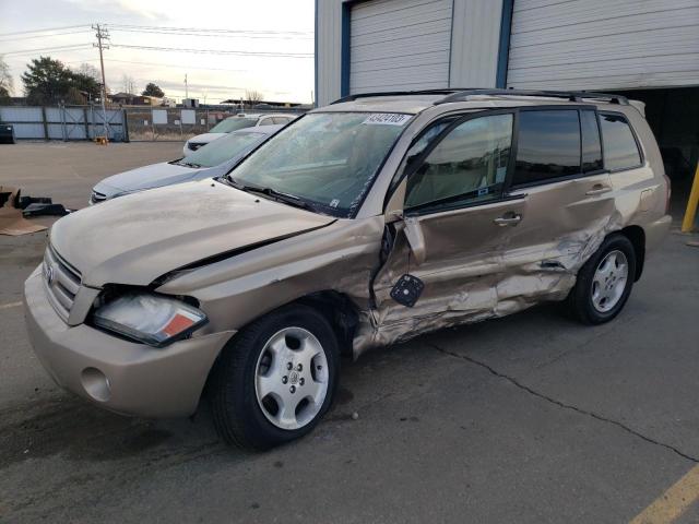 TOYOTA HIGHLANDER 2006 with VIN JTEEP21A460162027 - Photo from auction